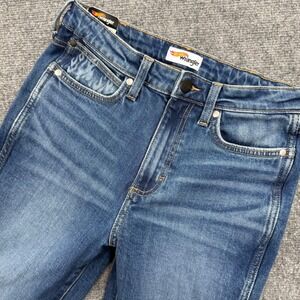 Wranger x Hot Wheels Size 28W x 34L High Rise Bootcut Denim Jeans NWT Women's